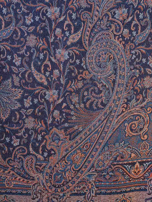 Women's Jamawar Wool Shawl